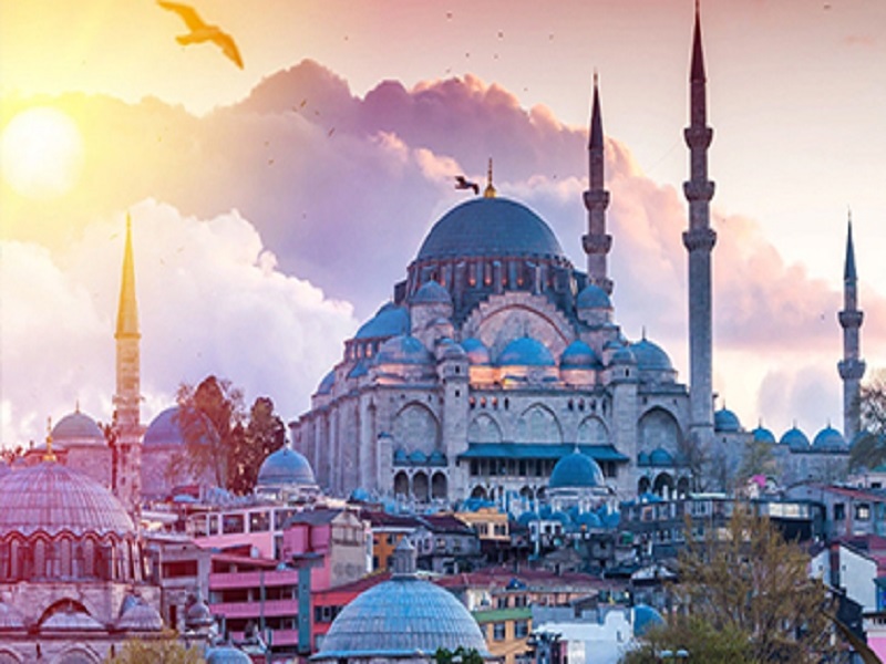 Türk şehrinin turistik yerleri, istanbul